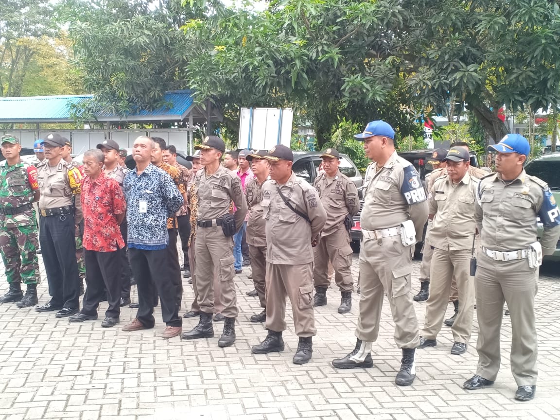 Razia PKL gabungan Kecamatan Balikpapan Selatan