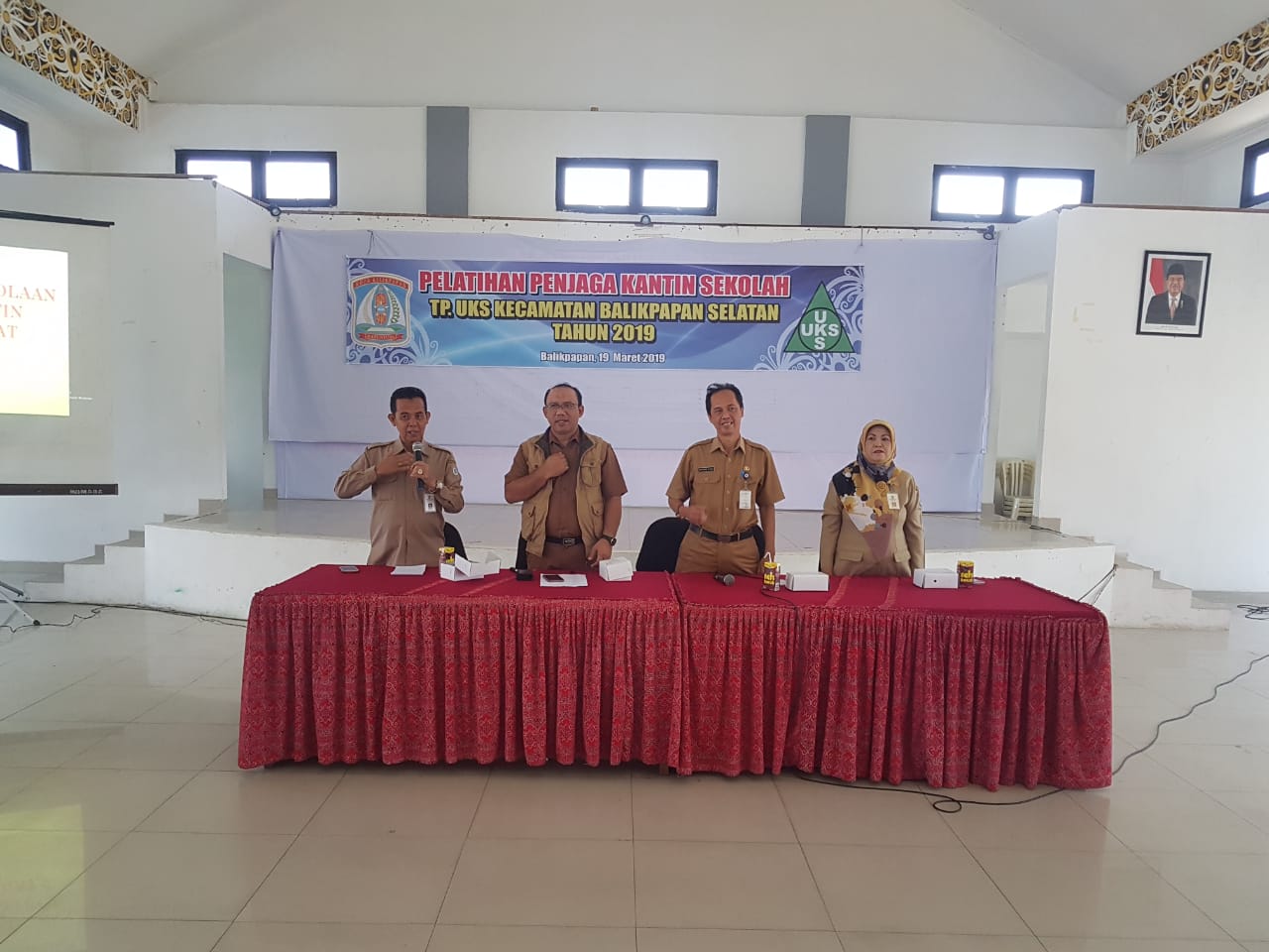 Pelatihan Penjaga Kantin Sekolah TP. UKS Kecamatan Balikpapan Selatan th 2019