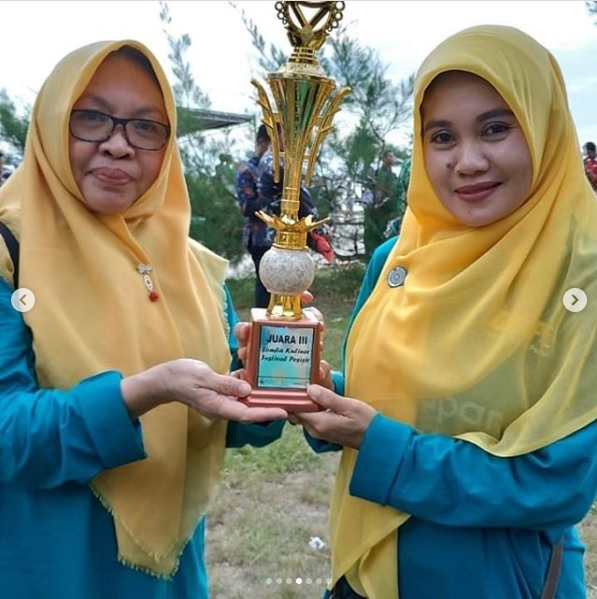 Kelurahan Damai Baru Juara III Lomba Serba Ikan Pada Acara Festival Pesisir