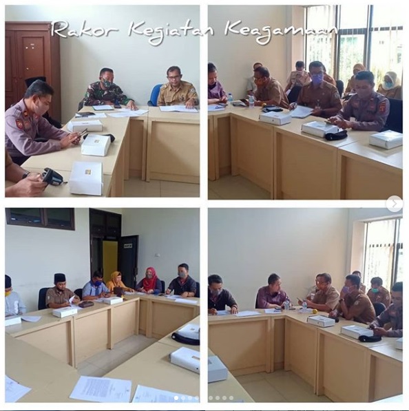 Rapat Koordinasi Kegiatan Keagamaan Rumah Ibadah