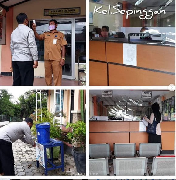 Protokol Kesehatan Kelurahan Sepinggan Raya