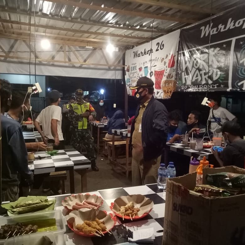 Monitoring jam malam di wilayah Kelurahan Sepinggan