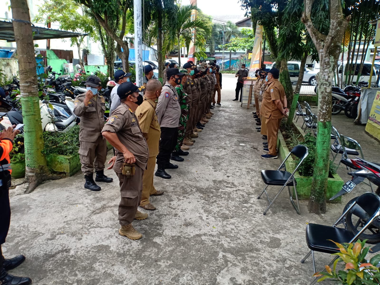 Giat PPKM Mikro Level 3 Kecamatan Balikpapan Selatan