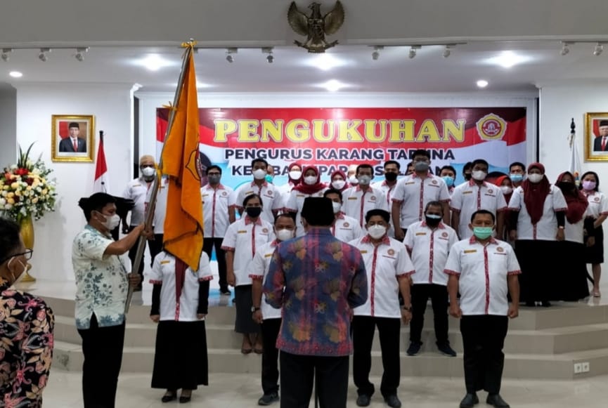 PENGUKUHAN PENGURUS KARANG TARUNA KECAMATAN BALIKPAPAN SELATAN