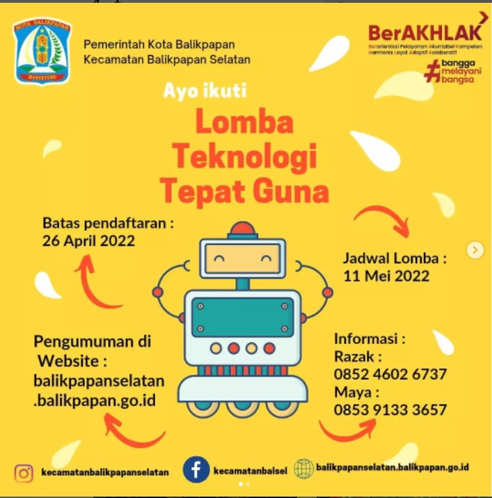 LOMBA TEKNOLOGI TEPAT GUNA 