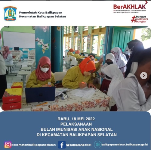 PELAKSANAAN BULAN IMUNISASI ANAK NASIONAL