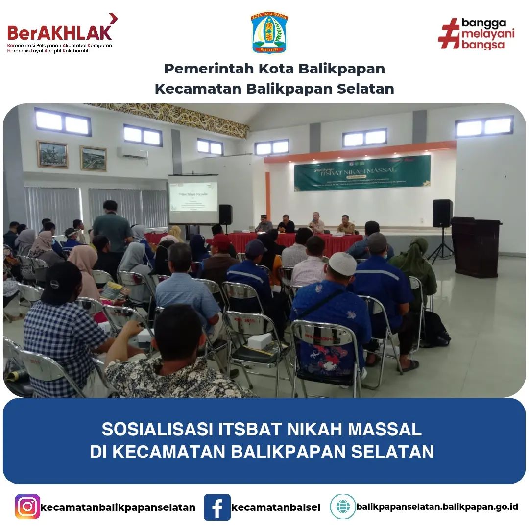 Sosialisasi Itsbat Nikah Massal