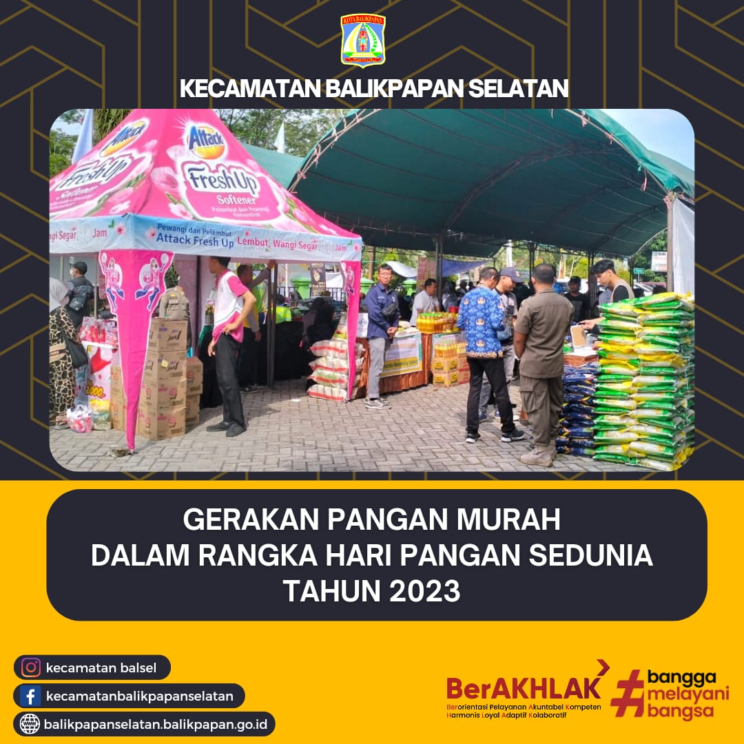 GERAKAN PANGAN MURAH KOTA BALIKPAPAN